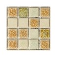 thumbnail image 1 of Self Adhesive Tile Stickers 20 Pack 10X10Cm Waterproof Wall Decals For Bathroom Kitchen Floor Backsplash Removable Pvc, 1 of 1