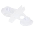 thumbnail image 1 of Suction Cup Strong Adsorption Force PVC Aquarium Separation Clip, Fish  For Aquarium White,Black, 1 of 8