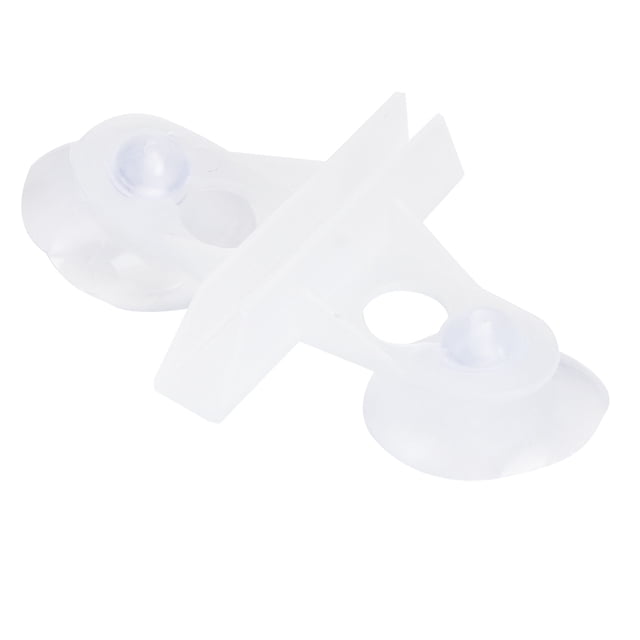 Suction Cup Strong Adsorption Force PVC Aquarium Separation Clip, Fish For Aquarium White,Black