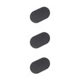 thumbnail image 4 of relayinert Sponge Brush Eraser Scrub Handle Grip Sink Pots Bowl Kitchen Cleaning Tool black 3Set, 4 of 6