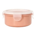 thumbnail image 1 of Rectangular Sealed Food Storage Container | Mini Bento Lunch Box | Plastic Refrigerator Organizer for Kitchen, Cabinet, or On-The-Go | Leakproof Airtight Container for Freshness, 1 of 2