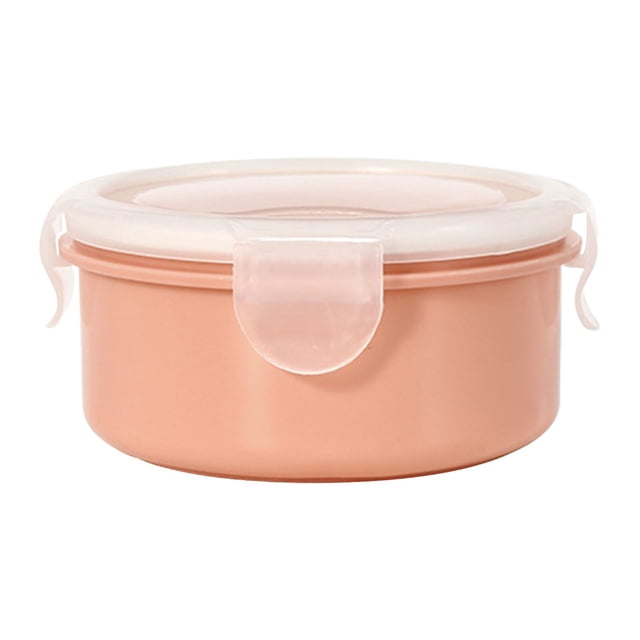 Rectangular Sealed Food Storage Container | Mini Bento Lunch Box | Plastic Refrigerator Organizer for Kitchen, Cabinet, or On-The-Go | Leakproof Airtight Container for Freshness