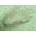 thumbnail image 4 of oneOone Cotton Cambric Fabric Carrot & Rabbit Face Animal Fabric Prints by Yard 56 Inch Wide, 4 of 4