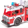 thumbnail image 3 of Kid Connection Fire Truck Play Set, 10 Pieces, Light & Sound, 3 of 7