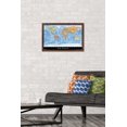 thumbnail image 3 of Map - World Wall Poster, 22.375" x 34", 3 of 4