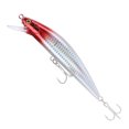 thumbnail image 1 of Appât Artificiel de Poisson, 60g Appât Artificiel de Forme de Poisson Simulé Leurre Faux Poisson Réaliste Leurre Rouge avec Accessoire d'Hameçon, 1 of 8