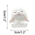 thumbnail image 3 of Small Cute Rabbit Gardening Succulents Resin Decorative Ornaments, 3 of 3