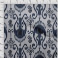 thumbnail image 3 of oneOone Viscose Chiffon Fabric Ethnic Ikat Decor Fabric Printed BTY 42 Inch Wide, 3 of 4