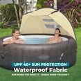 thumbnail image 4 of Bestway SaluSpa Auvent Pare-Soleil Accessoire pour Spa Gonflable Rond, 4 of 11