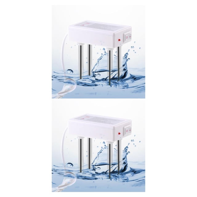Transemion ABS Electrolysis Device Aluminum Iron Bar For Safe And Effective Water How To Water Tester 2Set