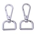 thumbnail image 4 of serony 10pcs Swivel Clasps Lanyard Snap Hook Lobster Claw Clasp and Keychain Rings 20mm, 4 of 9