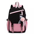 thumbnail image 1 of AIGIA School Bookbag with USB Charging Port Backpack Laptop Travel Shoulder School Book Bag Rucksack, 1 of 25