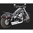 thumbnail image 2 of Vance & Hines Twin Slash 3&Prime, Slip Rond Chrome 16845, 2 of 3