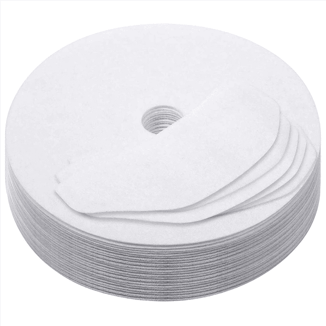 Ensemble de 75 Filtres d'Échappement en Tissu Compatible pour Panda/ Chef/sonya