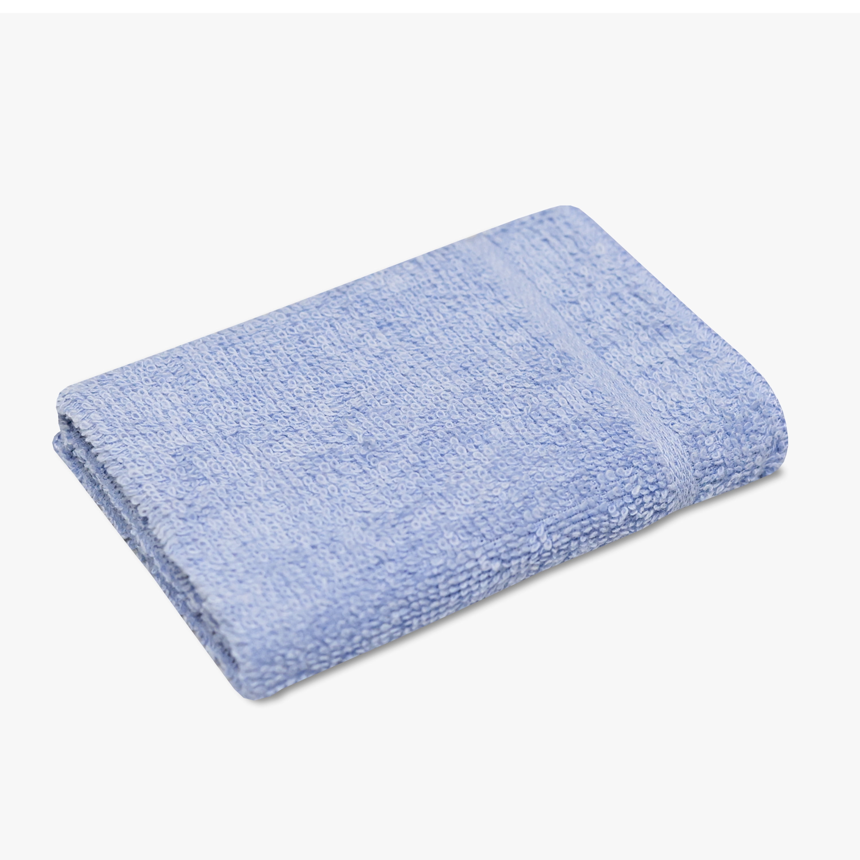 Mainstays Solid Hand Towel, 14" x 25", cotton/polyester blend, bleach-safe, Blue