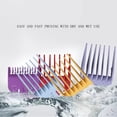 thumbnail image 4 of 8PCS Hair Clipper Guide Comb Set Compatible with  Hair Clippers Limit Combs Hair Trimmer Guards Attachments Hair Salon Tool Set, Random Colors, 4 of 6
