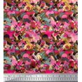 thumbnail image 1 of Soimoi Georgette Viscose Fabric Multicolor Texture Fabric Prints By Yard 42 Inch Wide, 1 of 3