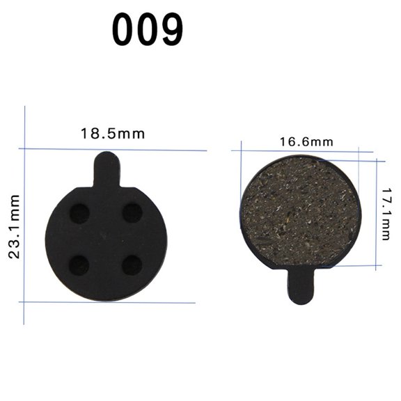 1 Paire de Plaquettes de Frein à Disque Hydrauliques en Résine pour Vélo de Montagne Plaquettes de Frein à Disque de Bicyclette Accessoires de Cyclisme Multi-Types Outils de Réparation