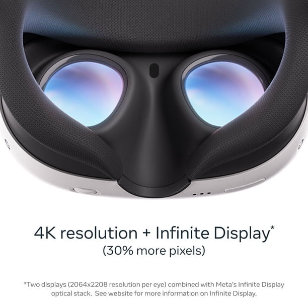 Meta Quest 3 128GB — Breakthrough Mixed Reality — Powerful