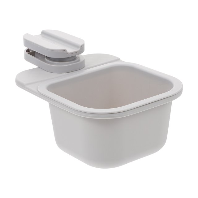 Shisuyan Desktop Storage Box Abs Grey 1Pcs 6.3X4.7In