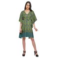 thumbnail image 3 of Moomaya Cutwork Lace Beach Kaftan For Women Printed Bikini Caftan Plus Size, 3 of 4