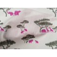 thumbnail image 4 of oneOone Cotton Poplin Fabric Tree & Animals Ikat Print Fabric By The Yard 56 Inch Wide, 4 of 4