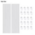 thumbnail image 3 of 20pcs Acrylic Plant Stakes Sticks Support with 20pcs Clips Kit for Potted Plants, 3 of 4