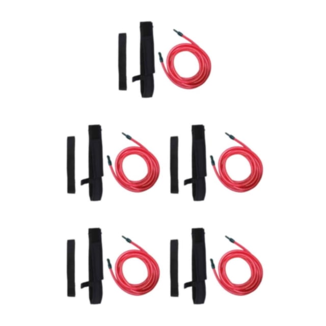 Baohd Swim Training Belt Adjustable And Comfortable Train Not Harder red-3meters 5Set