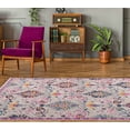 thumbnail image 2 of Katrina Beige Cream Traditional Indoor/Outdoor Area Rug 5'2" x 7'5", 2 of 6