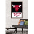thumbnail image 3 of NBA Chicago Bulls - Logo 21 Wall Poster, 22.375" x 34" Framed, 3 of 4
