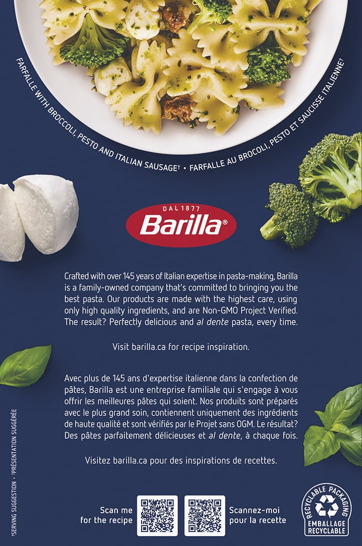 Barilla Farfalle Pasta