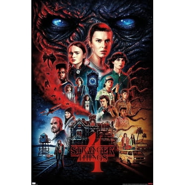 Netflix Stranger Things: Season 4 - One Sheet Wall Poster, 22.375" x 34"