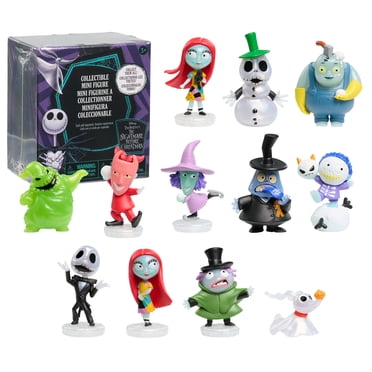 Figurines à collectionner « L’étrange Noël de M. Jack » de Tim Burton et Disney mesurant 6 cm de haut, jouets pour enfants de 3 ans et plus par Just Play