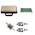 thumbnail image 2 of suyin Spark Plug Fuel & Air Filter For 14-24Hp Intek V Twin For Motors 499486, 2 of 9