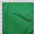 thumbnail image 4 of oneOone Georgette Viscose Green Fabric Asian Block Floral Craft Projects Decor Fabric Printed By The Yard 42 Inch Wide, 4 of 4