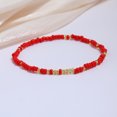 thumbnail image 3 of Bracelet de Cheville en Perles de Riz Couleur Unique - Décor de Chevilles Résistant à la Décoloration Simple et Chaînes Fait Main Exquis Polyvalent Chic Chevilles pour Filles Décor de Pieds 19, 3 of 7