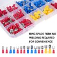 thumbnail image 2 of Mistaha 280PCS Mixed Insulated Wire Connectors Kit, Electrical Cold-pressed Terminal Assortment Set in Plastic Box - AWG 22-10, ABS+Copper, 4 Sizes - Red, Blue, Yellow, 2 of 6