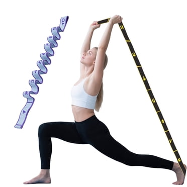 Bande Élastique d'Entraînement de Danse Latine pour Adulte, Entraînement Physique, Yoga, Étirement et Exercice au Gym, Entraînement de Résistance