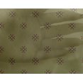 thumbnail image 4 of oneOone Georgette Viscose Olive Green2 Fabric Diamond Shape Small Sewing Craft Projects Fabric Prints By Yard 42 Inch Wide, 4 of 4