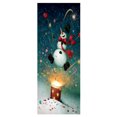 thumbnail image 2 of EGNMCR Wall Stickers, Cute Stickers Door Sticker Christmas Snowman 3D Sticker Door Sticker Removable Door Stickers, 2 of 5