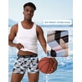 thumbnail image 3 of INNERSY Men's Underwear Soft Mesh Breathable Boxer Briefs 4-Pack(Medium,Colorful Geometric), 3 of 6