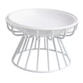 thumbnail image 1 of Elevated Cat Feeder Bowl Ceramic Dish Iron Rack Anti Slip Multipurpose Accessory A, 1 of 9