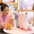 thumbnail image 3 of White White Llama Plush Doll Soft Stuffed Toy For Boys And Girls, 3 of 6