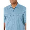 thumbnail image 4 of Dickies Chemise de Travail à Manches Courtes pour Homme, 2X, Bleu Pâle, 4 of 6