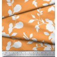 thumbnail image 3 of Soimoi Poly Georgette Fabric Leaves & Floral Artistic Fabric Prints by Yard 52 Inch Wide, 3 of 5