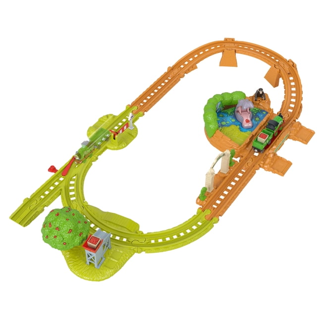Thomas & Friends Percy’s Hippo Adventure Train Set from Fisher-Price, With Engine, Car & Crates