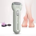 thumbnail image 1 of Aursykel Portable Rechargeable Foot File Callus Remover Pedicure Tool for Dead Skin with Two Adjustable Gears USB Charging Easy to Use and Clean Suit for Travel, 1 of 8