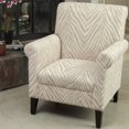 thumbnail image 1 of Fauteuil Club Trent Home Frederick en Tissu Beige Imprimé Animalier, 1 of 2