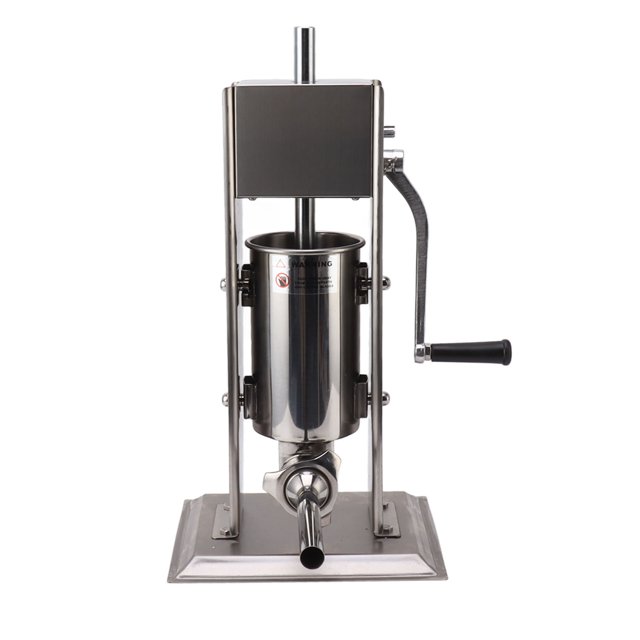 Manual Sausage Stuffer Maker, Detachable Vertical Sausage Maker Machine With 4 Stuffing Tubes For Home