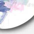 thumbnail image 2 of Designart 'Interlude Bleu' Art Mural Géométrique en Métal, 2 of 3